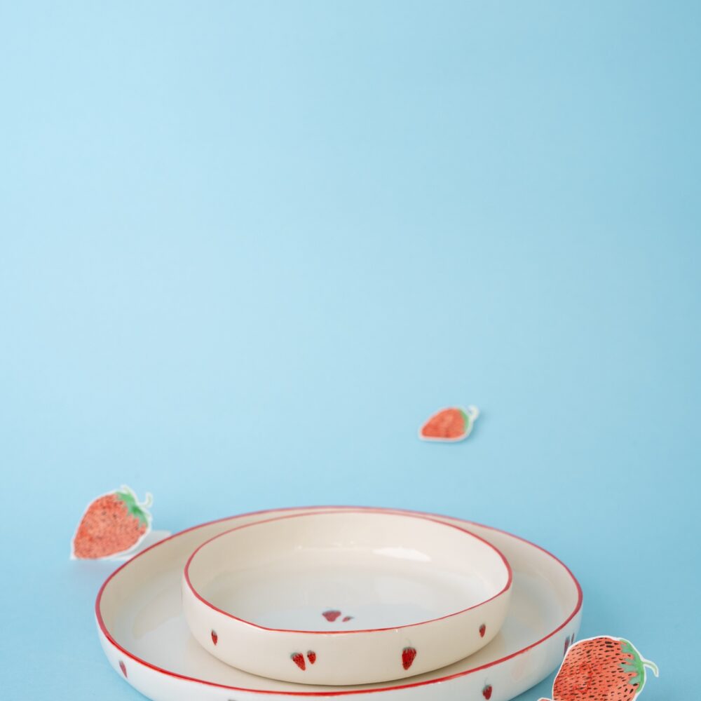 Plates with high rim —  CiaoBerry