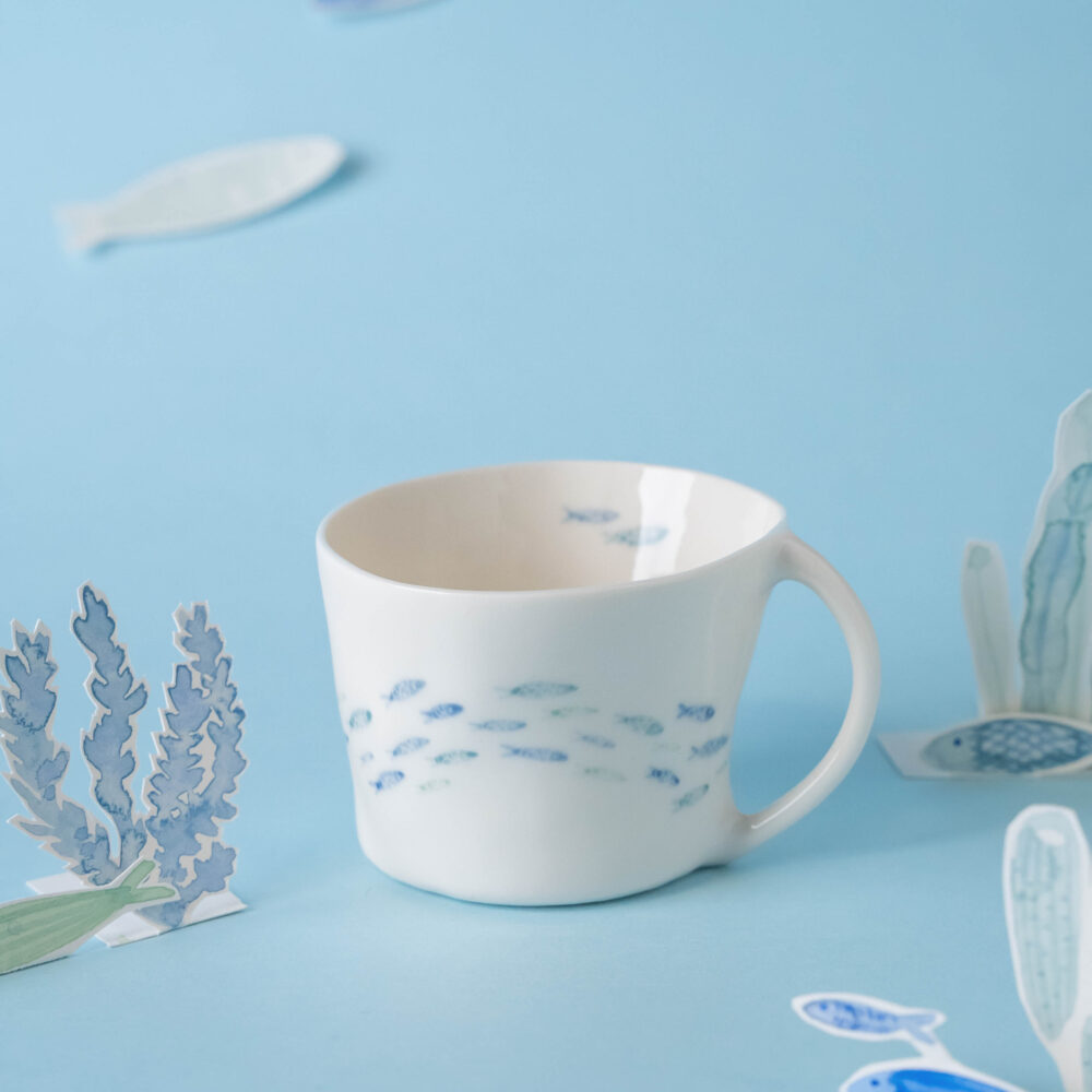 Tazza da cappuccino — Pesciolini