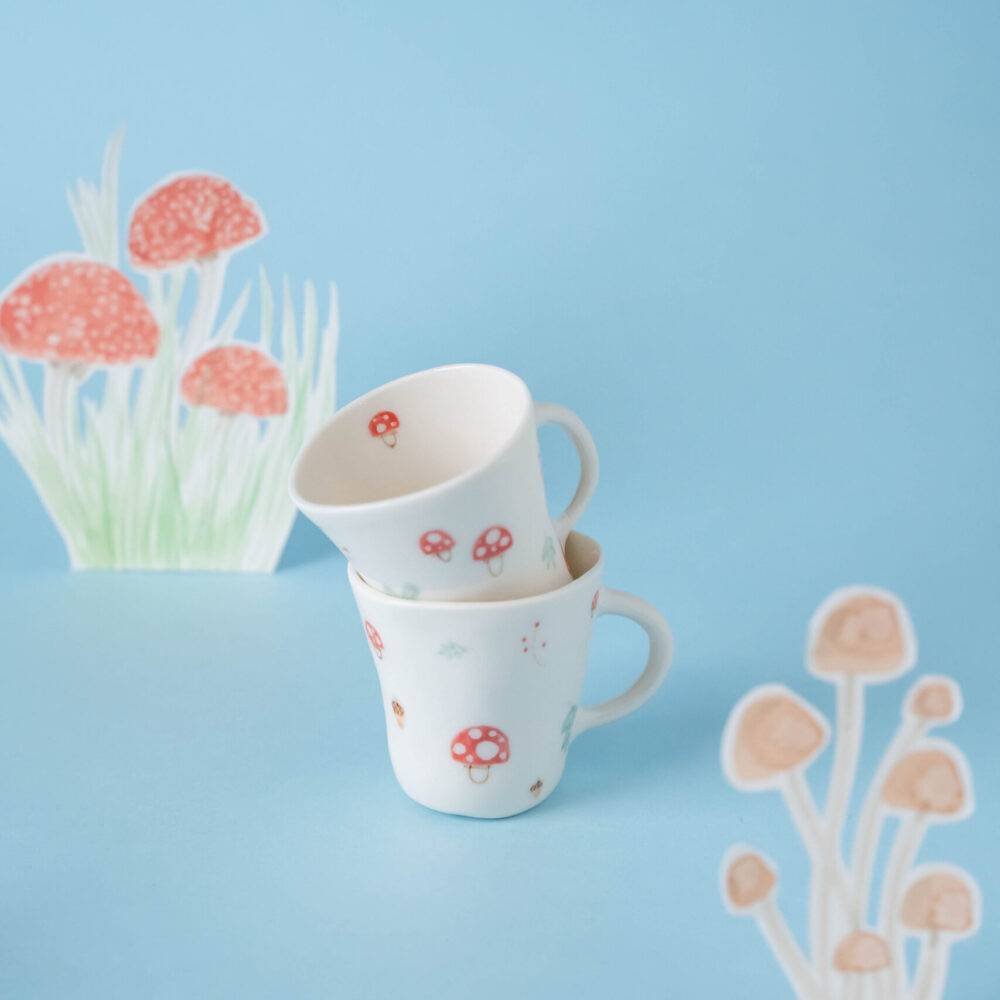 Tazzina da caffè — Elementi del bosco